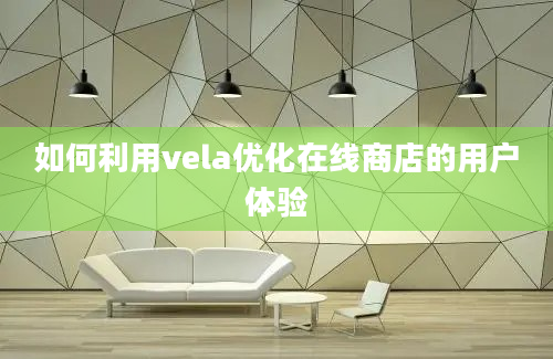 如何利用vela优化在线商店的用户体验