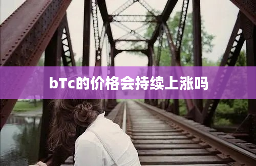 bTc的价格会持续上涨吗