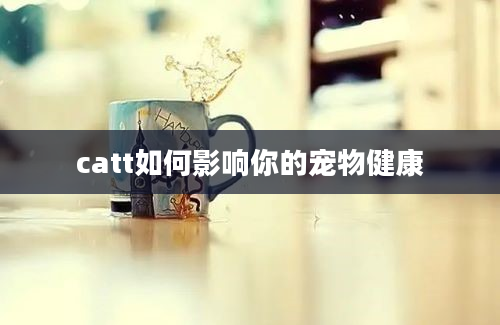 catt如何影响你的宠物健康