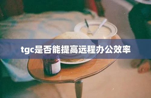 tgc是否能提高远程办公效率