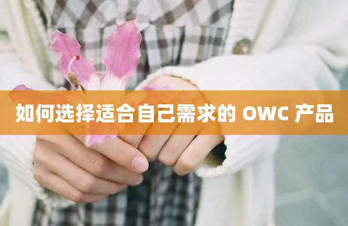 如何选择适合自己需求的 OWC 产品