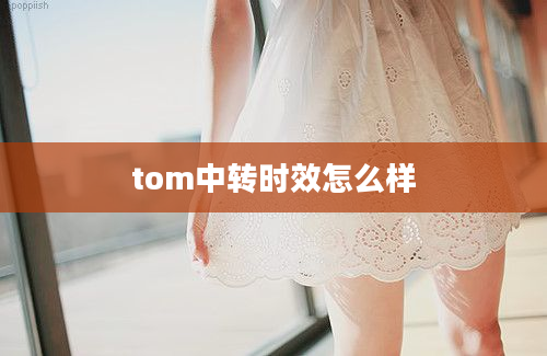 tom中转时效怎么样