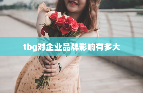 tbg对企业品牌影响有多大