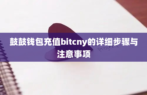 鼓鼓钱包充值bitcny的详细步骤与注意事项