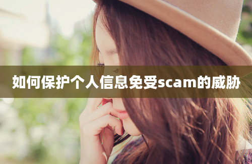 如何保护个人信息免受scam的威胁