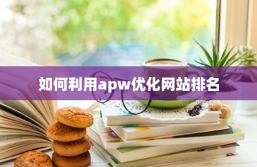 如何利用apw优化网站排名