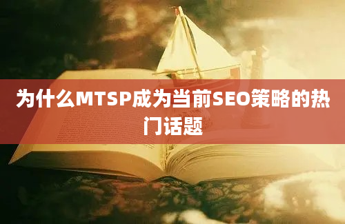 为什么MTSP成为当前SEO策略的热门话题