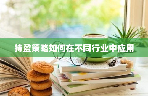 持盈策略如何在不同行业中应用