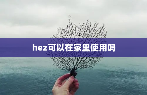 hez可以在家里使用吗