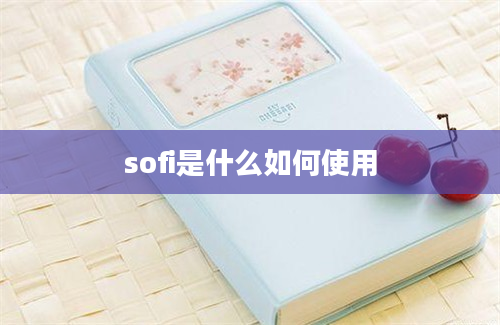 sofi是什么如何使用