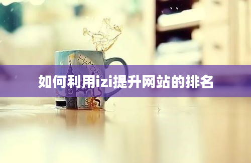 如何利用izi提升网站的排名