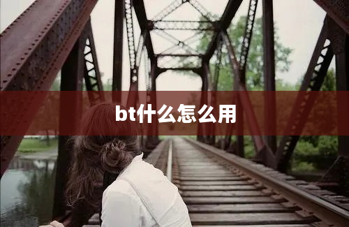 bt什么怎么用