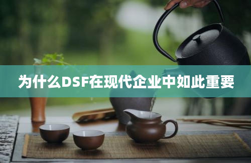 为什么DSF在现代企业中如此重要