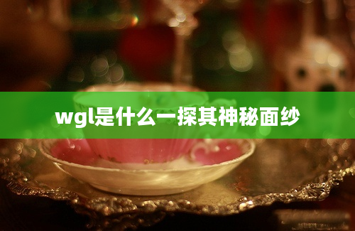 wgl是什么一探其神秘面纱