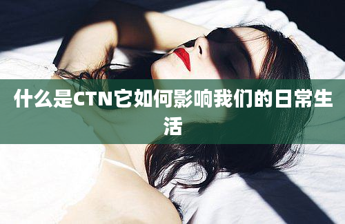 什么是CTN它如何影响我们的日常生活