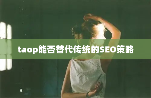 taop能否替代传统的SEO策略