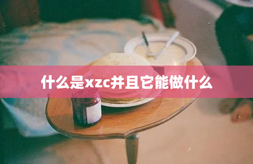 什么是xzc并且它能做什么