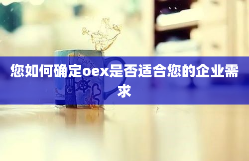 您如何确定oex是否适合您的企业需求