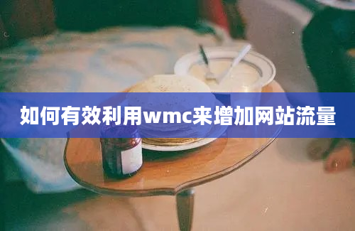 如何有效利用wmc来增加网站流量