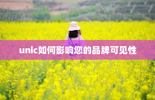 unic如何影响您的品牌可见性