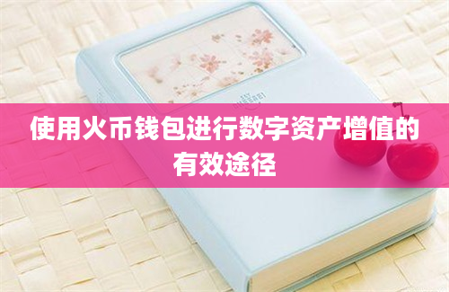 使用火币钱包进行数字资产增值的有效途径