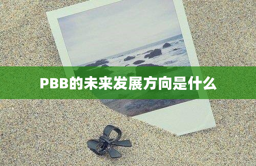 PBB的未来发展方向是什么