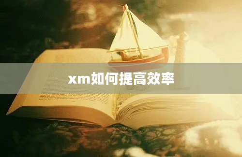 xm如何提高效率