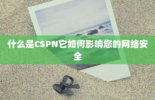 什么是CSPN它如何影响您的网络安全