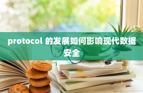 protocol 的发展如何影响现代数据安全