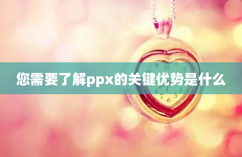 您需要了解ppx的关键优势是什么