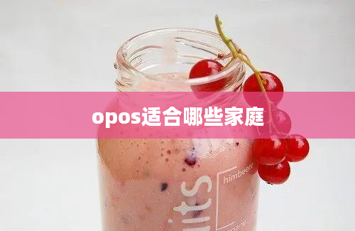 opos适合哪些家庭