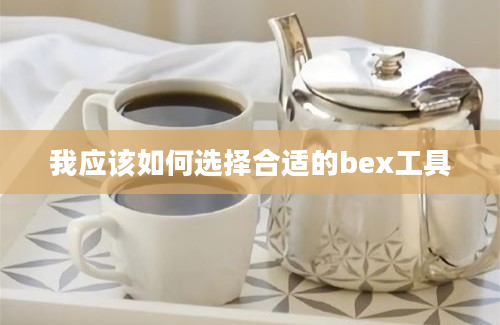 我应该如何选择合适的bex工具