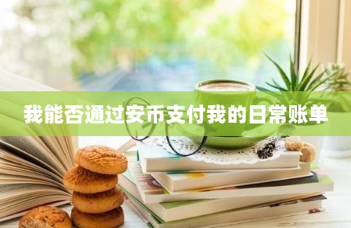 我能否通过安币支付我的日常账单