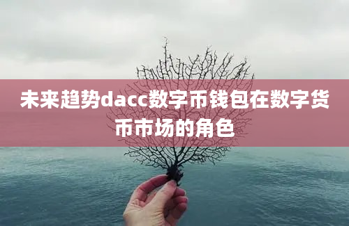 未来趋势dacc数字币钱包在数字货币市场的角色