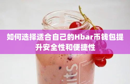 如何选择适合自己的Hbar币钱包提升安全性和便捷性