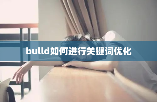 bulld如何进行关键词优化