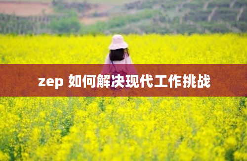 zep 如何解决现代工作挑战