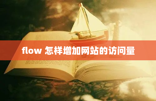 flow 怎样增加网站的访问量