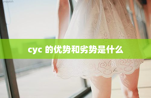 cyc 的优势和劣势是什么