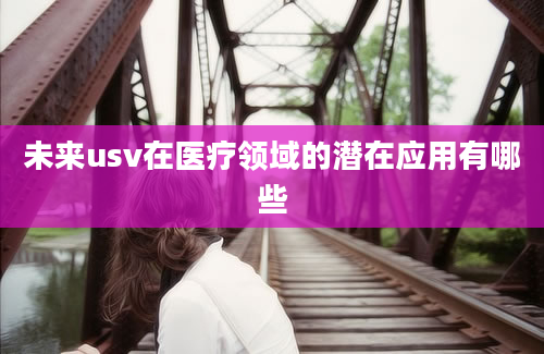 未来usv在医疗领域的潜在应用有哪些