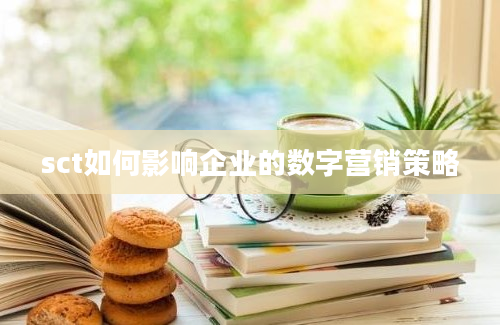 sct如何影响企业的数字营销策略