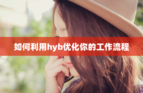 如何利用hyb优化你的工作流程