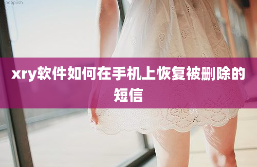 xry软件如何在手机上恢复被删除的短信