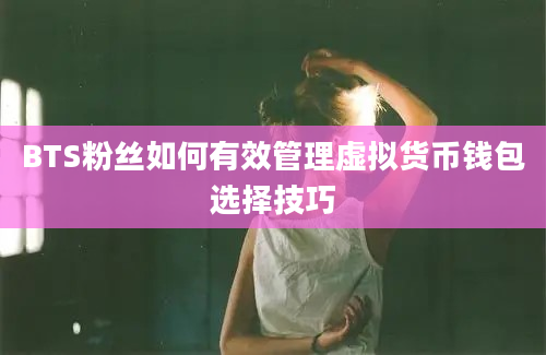 BTS粉丝如何有效管理虚拟货币钱包选择技巧