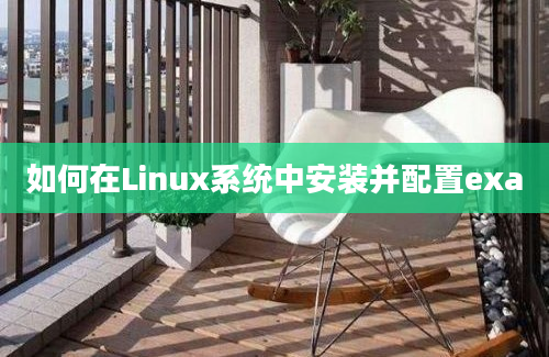 如何在Linux系统中安装并配置exa