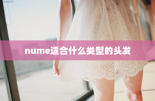 nume适合什么类型的头发