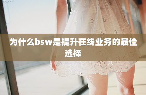 为什么bsw是提升在线业务的最佳选择