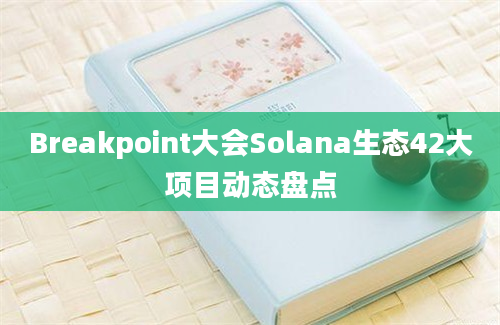 Breakpoint大会Solana生态42大项目动态盘点