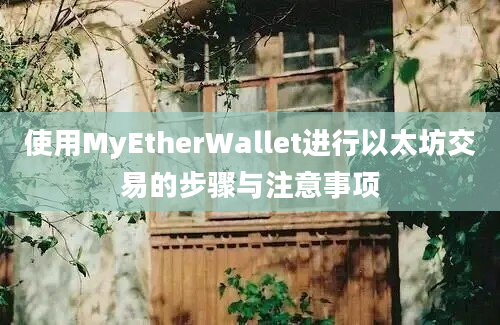 使用MyEtherWallet进行以太坊交易的步骤与注意事项