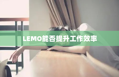 LEMO能否提升工作效率